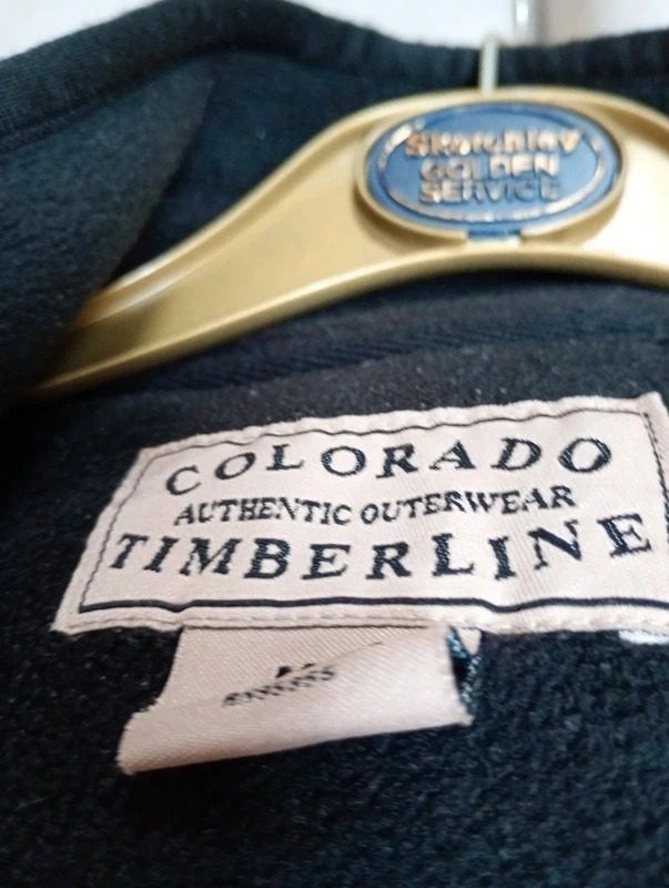 Timberline Colorado Authentic Outerwear Black Fleece Pullover image 3