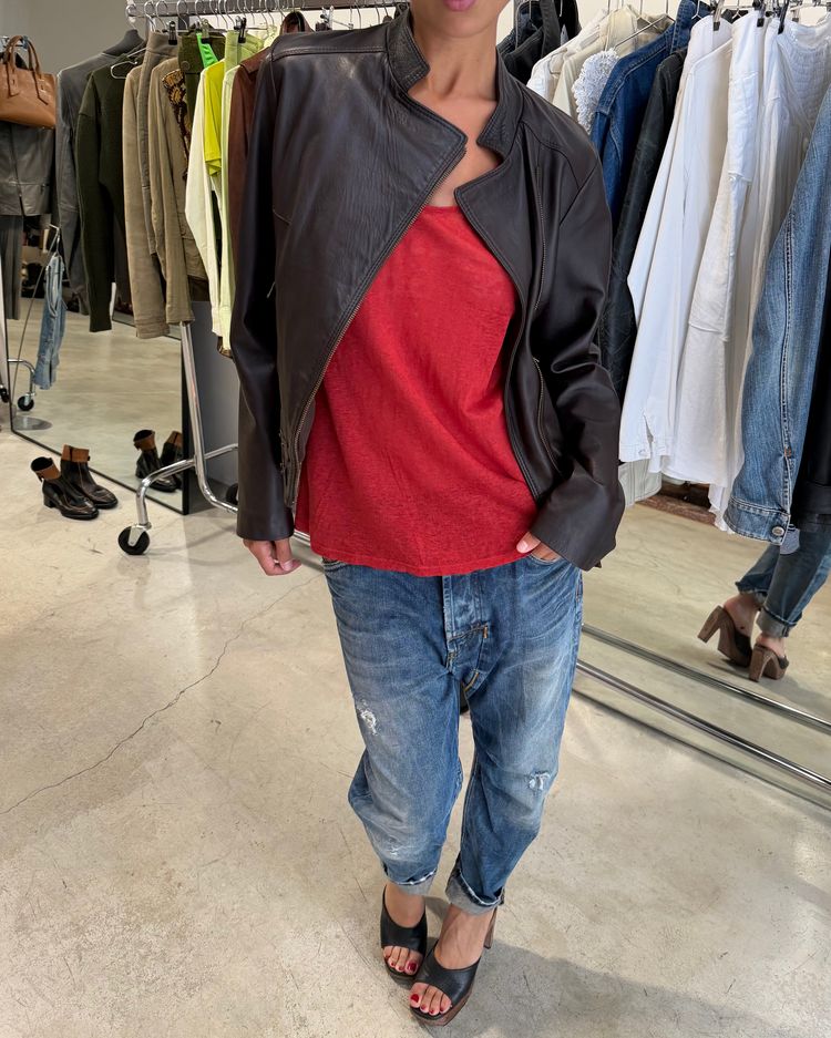 The Ella leather jacket image 5