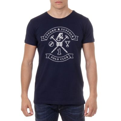 Ufford & Suffolk Polo Club Navy Blue T-Shirt US027 NAVY BLUE