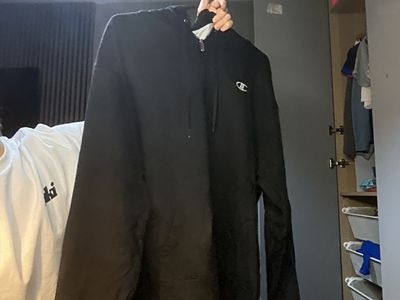 Champion Black Hoodie