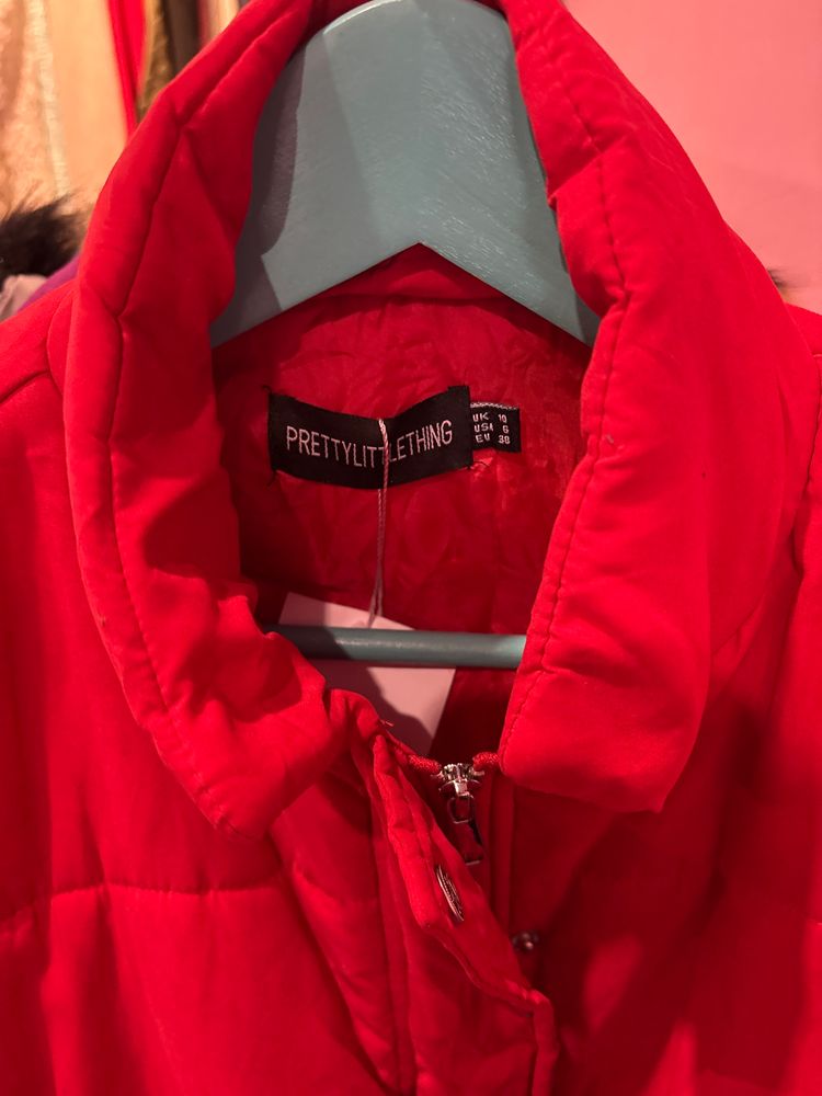 Red Padded Jacket 2