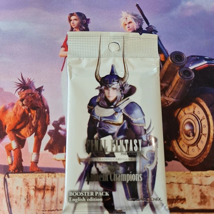 Final Fantasy Trading Card Game ncient Champions  Booster Pack x2 image 1