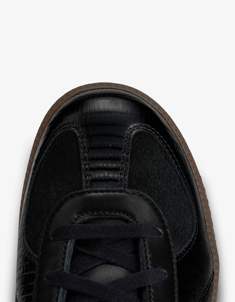 Immagine di Wales Bonner x Adidas Karintha BW Army Black Pony Trainers 4