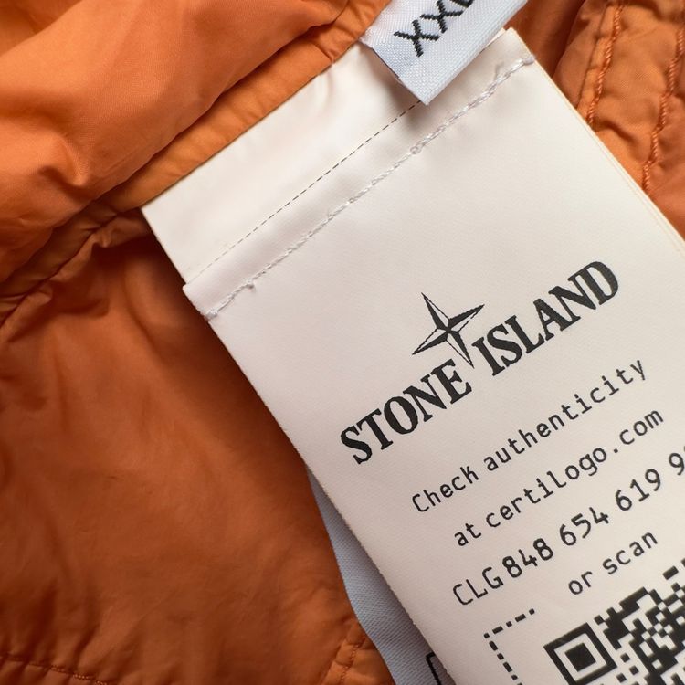 S/S 23 Stone Island Micro Yarn Primaloft Jacket - Orange imagen 9
