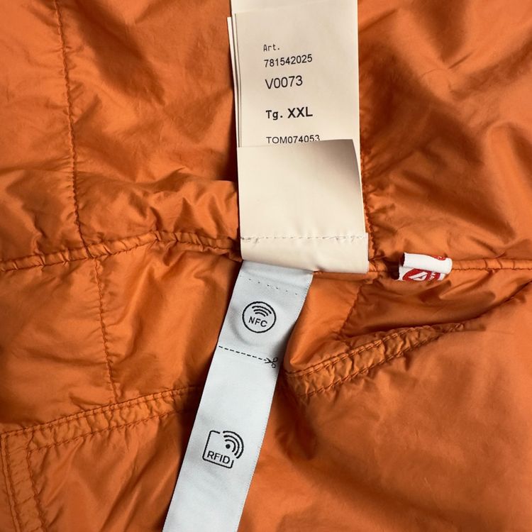 S/S 23 Stone Island Micro Yarn Primaloft Jacket - Orange imagen 10