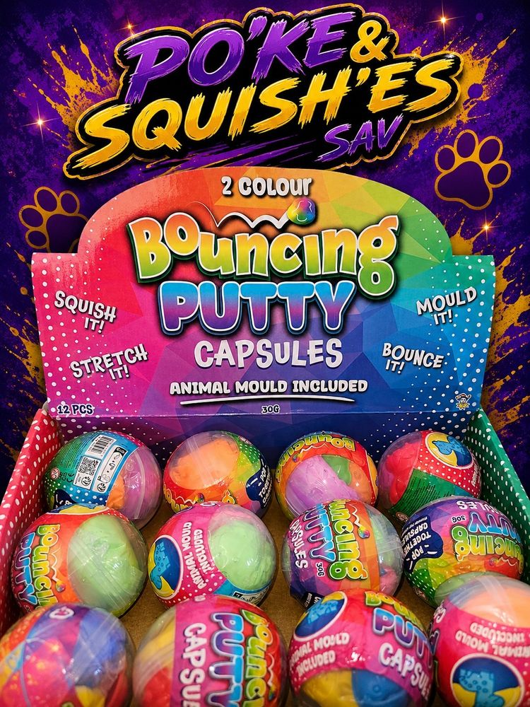 Bouncing Putty Capsules