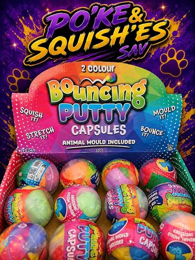 Bouncing Putty Capsules