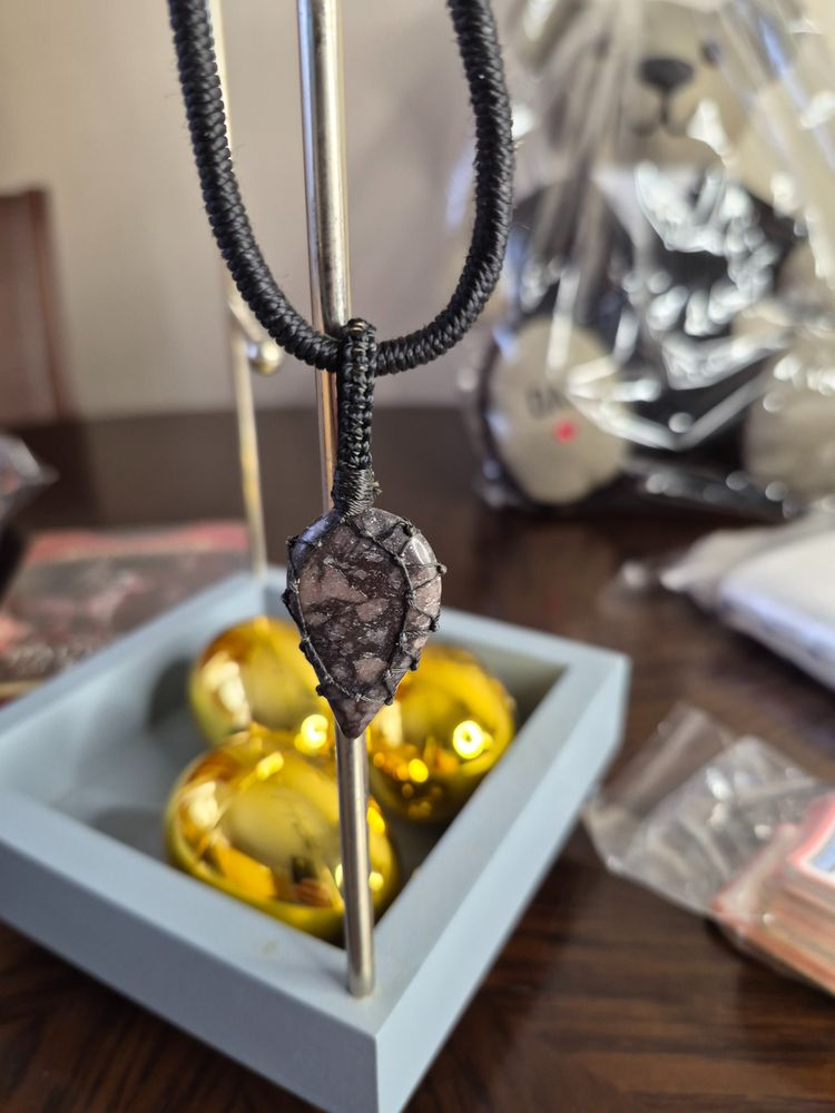 Other Black Stone Pendant Necklace product image