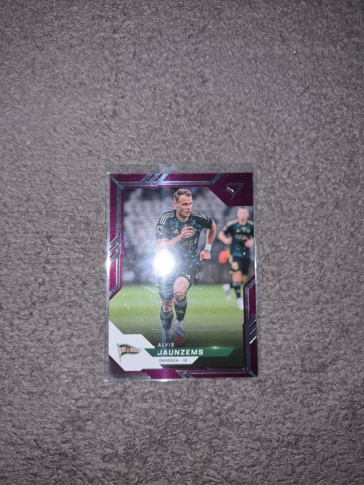 Alvis Jaunzems Football Trading Card image 1