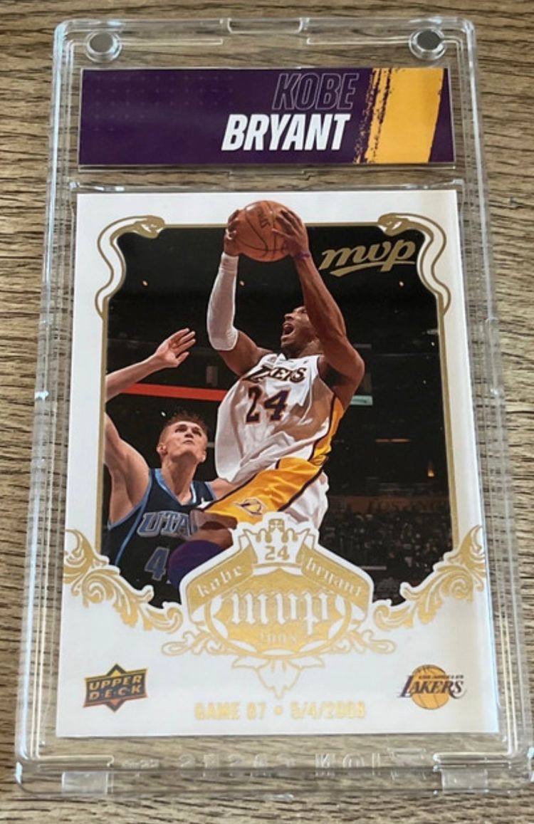 Upper Deck Kobe Bryant Basketball Trading Card product image