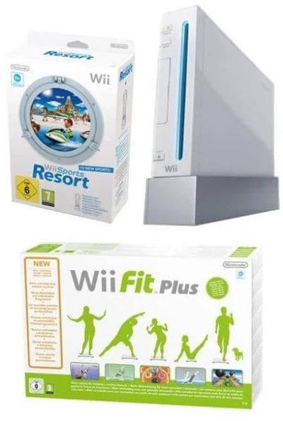 Wii Gaming Console And Accessories bundle