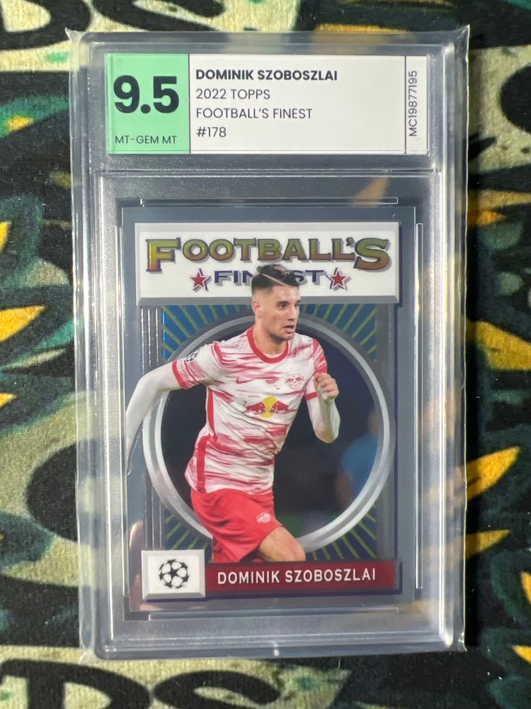 2022 Topps Football'S Finest Dominik Szoboszlai Card