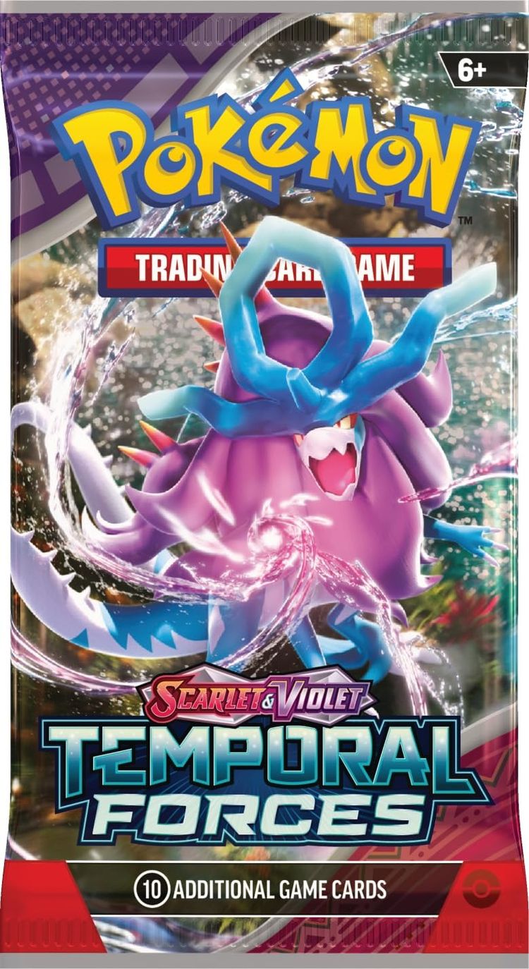 Pokémon Pokémon Trading Card Game Scarlet & Violet Temporal Forces Booster Pack product image