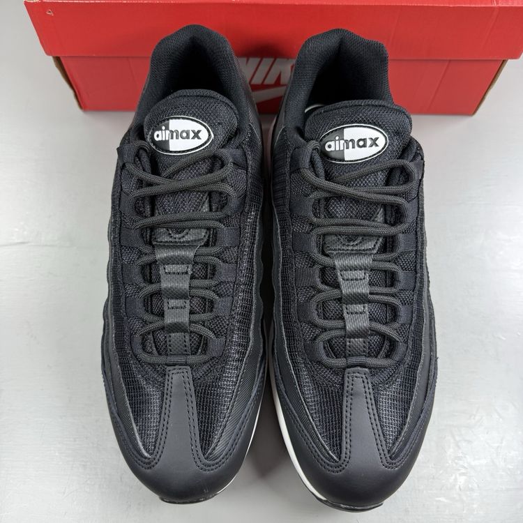 Nike Air Max 95 Size UK 8 Essential Black White Women's Trainers CK7070-001 image 2