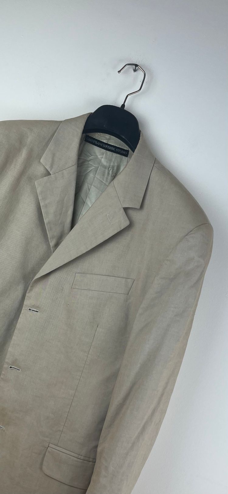 Gianfranco Ferré Studio Beige Blazer Jacket