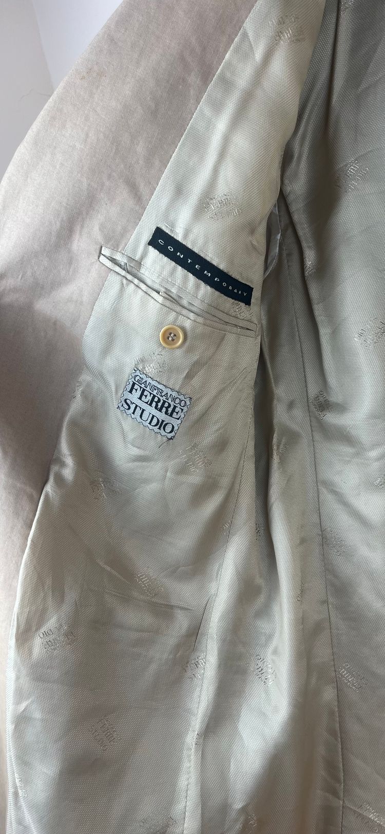 Gianfranco Ferré Studio Beige Blazer Jacket 7