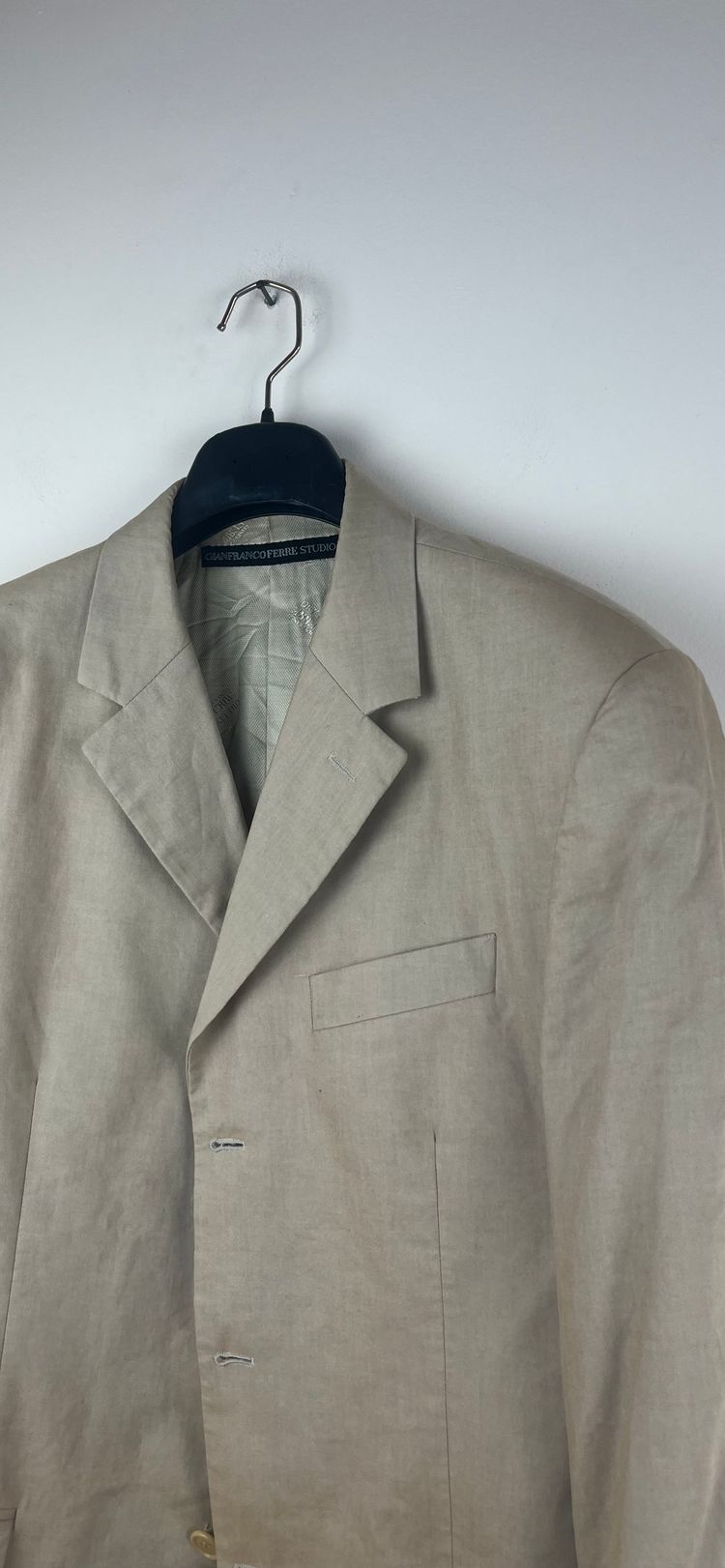 Gianfranco Ferré Studio Beige Blazer Jacket 5