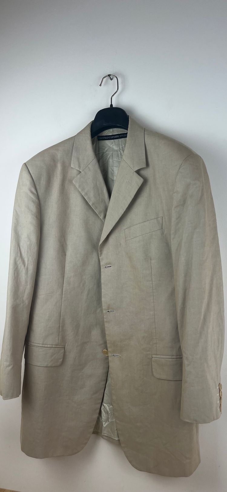 Gianfranco Ferré Studio Beige Blazer Jacket 3