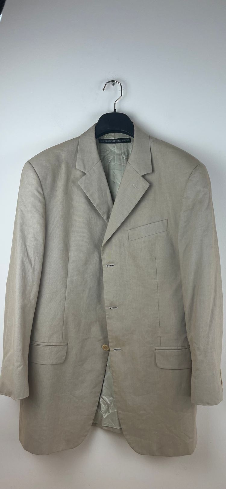 Gianfranco Ferré Studio Beige Blazer Jacket 2