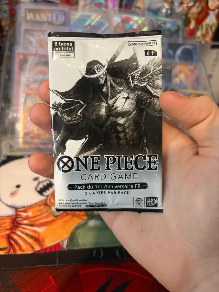 One Piece Card Game 1st Anniversary Pack french