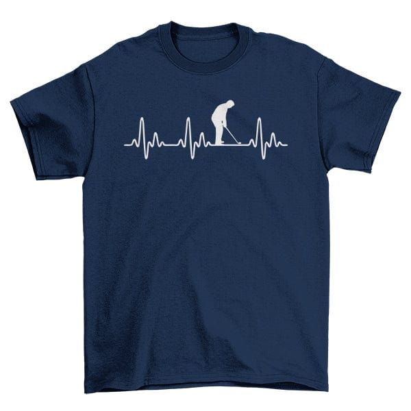 Golf Heartbeat TShirt Swing into AU 9
