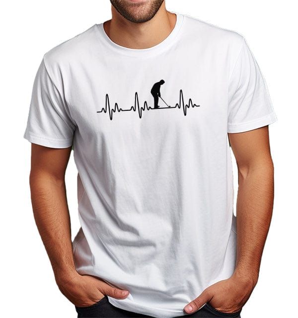 Golf Heartbeat TShirt Swing into AU 3