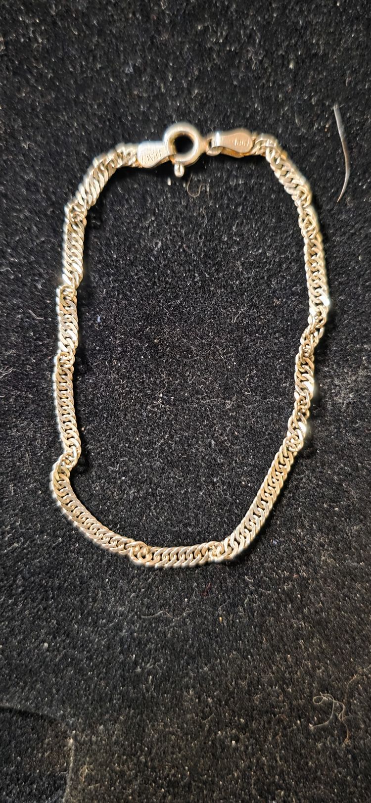 £15). 925 sterling Silver Chain Bracelet