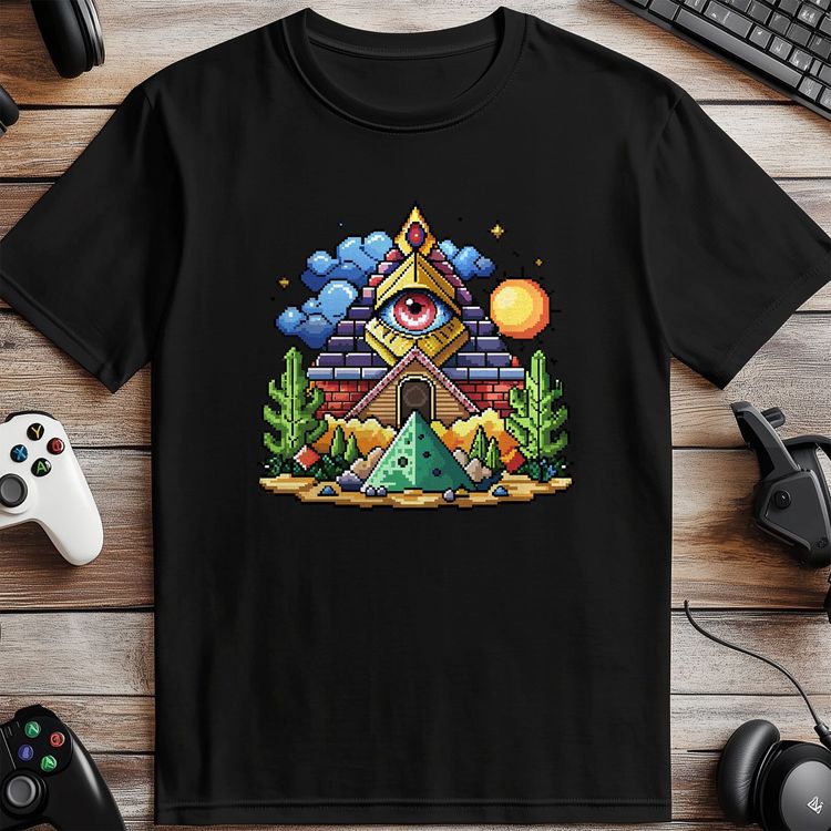 Pixel 81 T-shirt  Epic Zelda Eye Design image 1