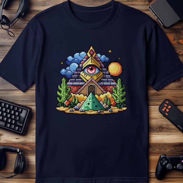Pixel 81 T-shirt  Epic Zelda Eye Design image 5