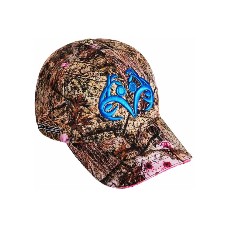Sp5der Blue Logo Cap Real Tree Camo image 1