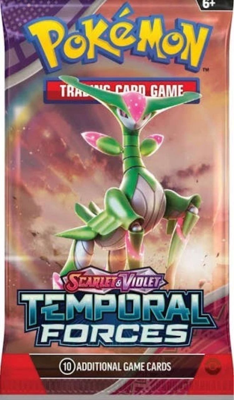 Pokémon Scarlet & Violet Temporal Forces Trading Card Game Booster Pack