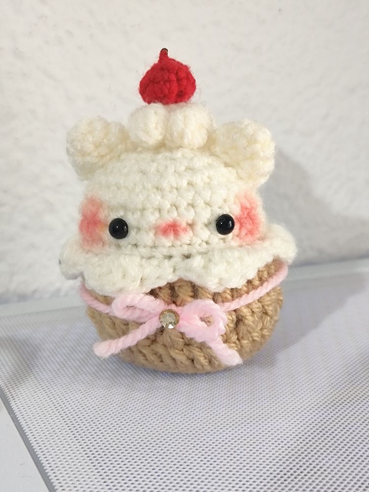 Other Crocheted Cupcake cat  Doll product image