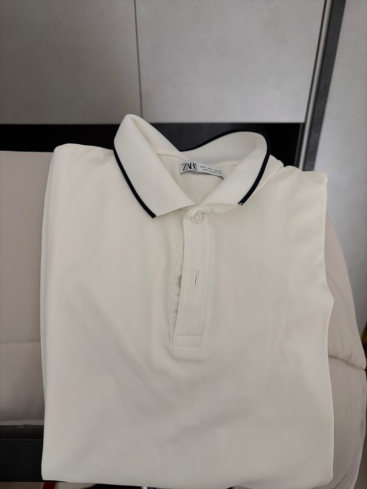 Zara Zara White Polo Shirt product image