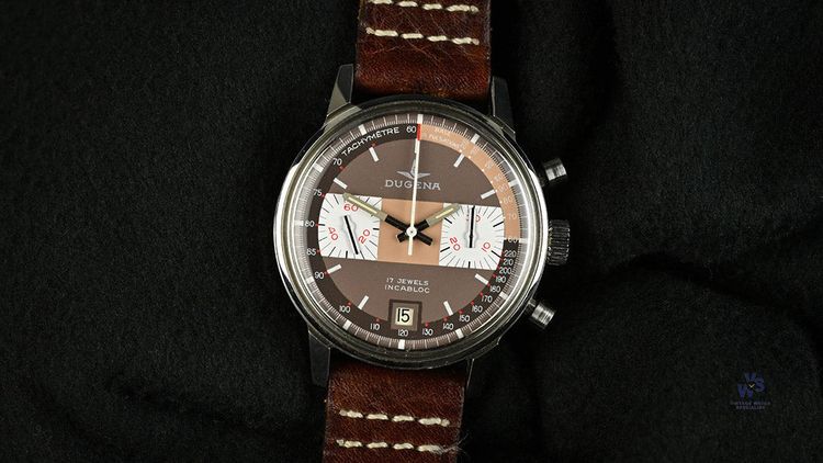 Dugena Chronograph - Manual Wind - Valjoux 7734 Movement - c.1970s image 13