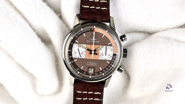 Dugena Chronograph - Manual Wind - Valjoux 7734 Movement - c.1970s image 6