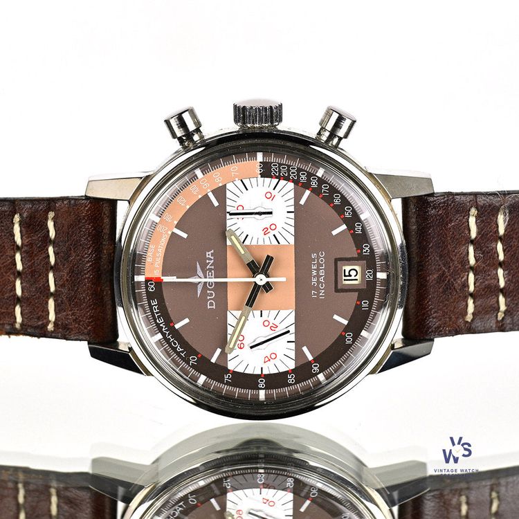 Dugena Chronograph - Manual Wind - Valjoux 7734 Movement - c.1970s image 11