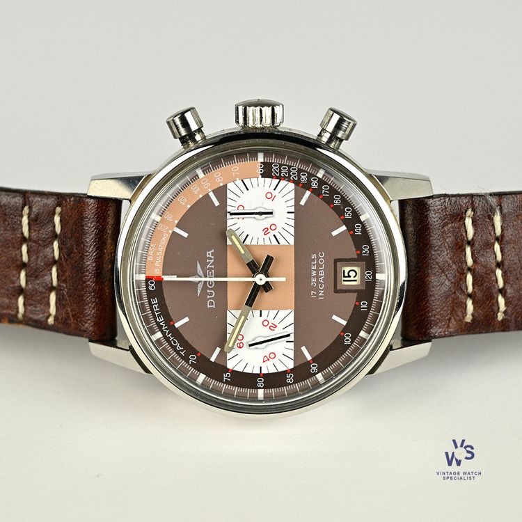 Dugena Chronograph - Manual Wind - Valjoux 7734 Movement - c.1970s image 14