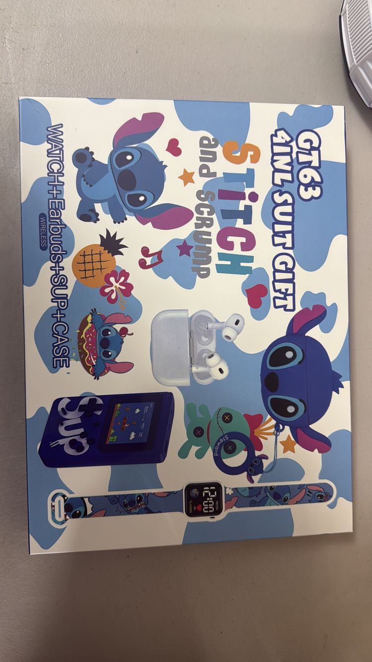 Set 4In1 Gift Set With Stitch And Scrump product image