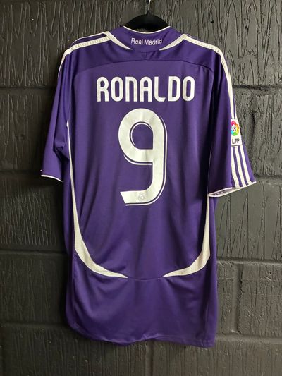 Real Madrid 2006/07 3rd Shirt | Ronaldo #9 | Large