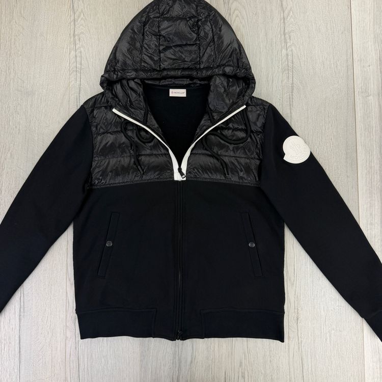 Moncler Men’s Black Hoodie / Maglia Cardigan - XL Slim 6