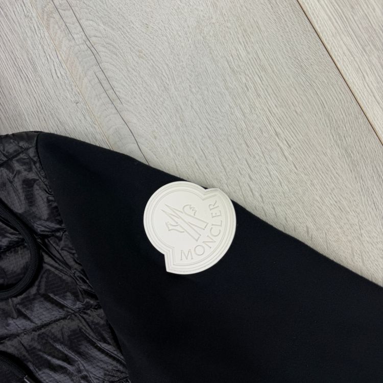 Moncler Men’s Black Hoodie / Maglia Cardigan - XL Slim 4