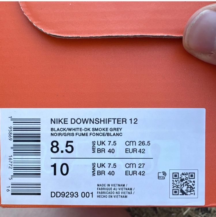 Nike Downshifter 12 Running Shoes 7.5 imagen 6