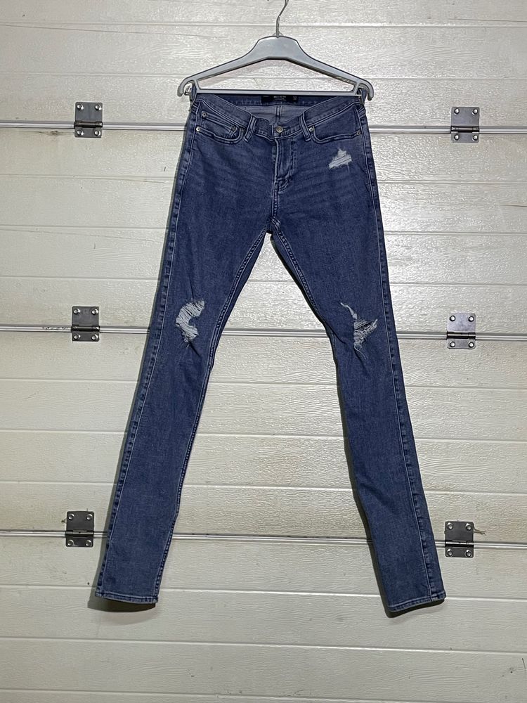 Hollister Co. Distressed Blue Jeans product image