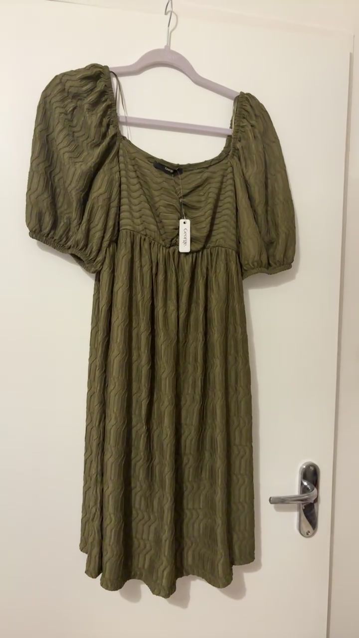 George Puff Sleeve Dress image 1