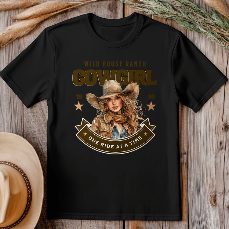 Cowgirl Wild House Ranch T-shirt 5