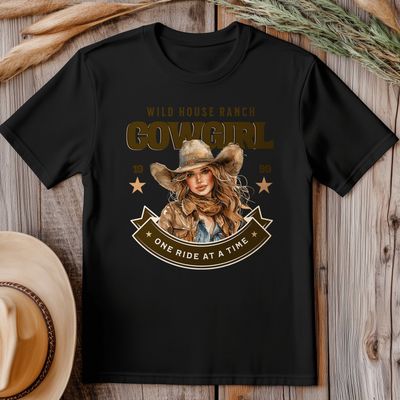Cowgirl Wild House Ranch T-shirt 5