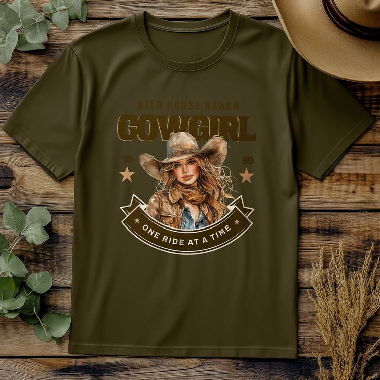 Cowgirl Wild House Ranch T-shirt 6