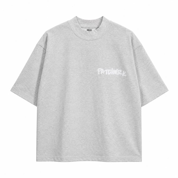 PATCHWRK 'MARL GREY' T-SHIRT