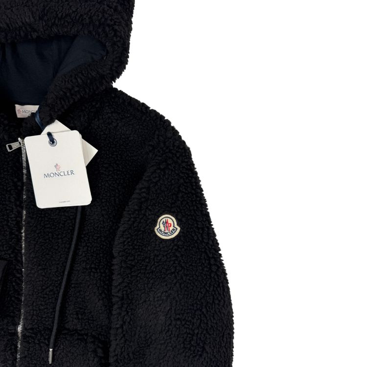 Abrigo Moncler Maglia Aperta Con ZI Negro - talla L image 6