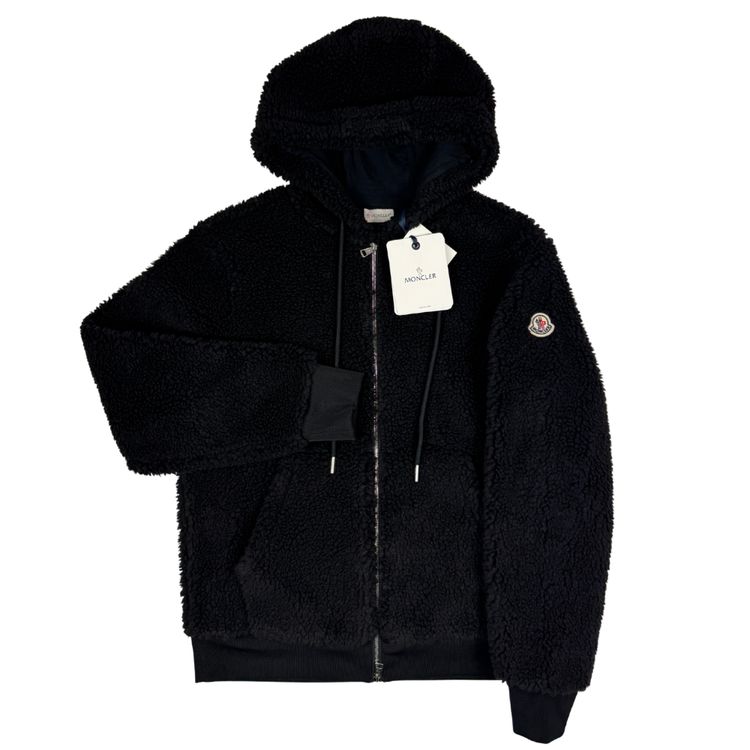 Abrigo Moncler Maglia Aperta Con ZI Negro - talla L